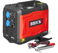 Générateur d'électricité à onduleur - 2900W - Essence - Moteur 4 temps silencieux - Idéal pour le camping et comme source d'alimentation de secours