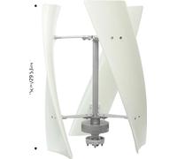 Générateur d'énergie éolienne, capacité 100W, installation polyvalente, BLANC