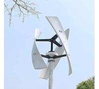 Générateur d'éolienne 3000W/8000W,12V 24V 48V 220V avec 3 pales,générateur d'éolienne Verticale, générateur à Aimant Permanent, kit d'éolienne pour éolienne Hybride solaire,8000W-220V