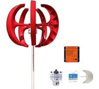 Générateur d'éolienne - Éolienne verticale de 400 W, avec une faible vitesse de démarrage et une tension de 12V ou 24V