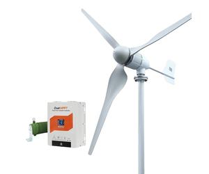 Générateur d'éolienne, puissance de sortie de 6 kW, fonctionnement silencieux, système de contrôle hybride LCD, 6000 W, 48 V