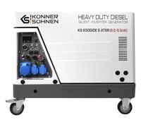 Générateur diesel inverter KS 6500iDE S ATSR - 6 kW, silencieux, boîtier insonorisé