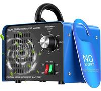 Générateur d'ozone 100 000 mg/h, appareil à ions négatifs avec minuterie de 120 minutes, purificateur d'air à ozone pour éliminer les odeurs, adapté aux voitures, aux maisons, aux animaux de compagnie