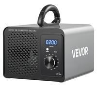 Générateur d'ozone, 36000 mg/h. Appareil professionnel de production d'ozone, avec démarrage différé de 15 secondes, minuterie et bouton rotatif. Mode de cycle de traitement des odeurs, désodorisant i