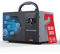 Générateur d'ozone 40 000 mg/h. Appareil d'ozone, ozonisateur industriel. Purificateur d'air O3 pour usage industriel, avec minuterie de 120 minutes, adapté pour des espaces de 300 m², idéal pour voit