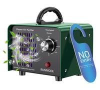 Générateur d'ozone 90 000 mg/h, appareil avec minuterie de 120 minutes, désodorisant à l'ozone pour une surface de 600 m², appareil industriel à l'ozone, désodorisant O3 pour la maison, élimine les od