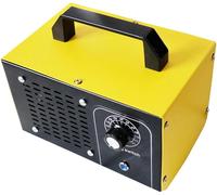 Générateur d'ozone et purificateur d'air - Appareil à ozone portable - Débit d'ozone : 60 g/h - Puissance : 120 W - Tension : 220 V, prise européenne - Désinfection, élimination des odeurs et du forma
