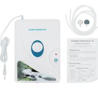 Générateur d'ozone Ozoniseur - Stérilisateur UV - Puissance 600 mg/h - Prise UE 220 V - Boîtier métallique - Sans PVC - Élimination des odeurs et traitement de l'eau