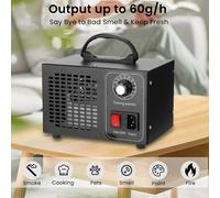 Générateur d'ozone portable pour la maison, purificateur d'air multifonctionnel, machine à ozone, purificateur d'air domestique, élimination du formaldéhyde et de la fumée noir