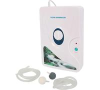 Générateur d'ozone - Purificateur d'air et stérilisateur d'eau - 600 mg/h d'ozone - Minuterie 1-60 min - 220 V 50 Hz prise UE - 8 W - 270 × 190 × 75 mm - Blanc