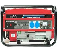 Générateur électrique à essence | Groupe électrogène 3000W BS3500 | Groupe électrogène de secours avec AVR et protection contre les surcharges | Moteur 4 temps, 6,5–7 CV | Démarreur par tirage, 2 pris