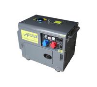 Varan Motors - 92623 Gnrateur lectrique Diesel insonoris Groupe lectrogne 5kVA 400V et 230V Sans perte