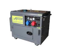 GENERATEUR ELECTRIQUE DIESEL INSONORISE SANS PERTE 5KVA 400V & 230V + ATS