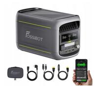 Generateur Électrique Portable-FOSSiBOT F1800 1024Wh 1800W Stationenergie-LiFePO4 Solaire Centrale Électrique-Home Camping RV