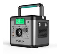 Générateur Électrique Portable SWAREY S550 Plus 555Wh, Batterie Externe Solaire 550W (1100W pointe), Station d’Énergie avec 5 sorties USB (PD140W+PD65W+QC3.0), MPPT 126W - Pour Jardin, Camping, Maison