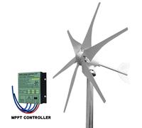 Générateur éolien 3000W - Éolienne durable pour systèmes hors réseau - 24V
