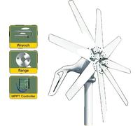 Générateur éolien, puissance 1000w, production d'énergie e, 24V, Avec contrôleur Mppt, 1000W