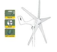 Générateur éolien, puissance 2000w, production d'énergie e, 12V, Avec régulateur Mppt, 2000W