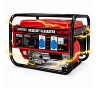 Générateur, groupe électrogène VGP2800 Vertex, 2,8 kW, monophasé, système de régulation AVR, générateur à essence