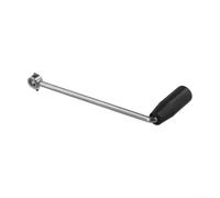 Générateur hydraulique à manivelle - Alimentation CC - Portable - 20 W - 1500 mA - En métal robuste - Pour camping d'urgence - Extérieur - Argent et noir (poignée)