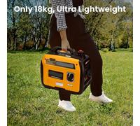 Générateur inverter portable - Groupe électrogène - Générateur - Générateur pour camping - Alimentation de secours - 2300 watts
