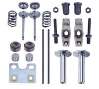 Générateur Moteur Tige de poussée de soupape pour Honda GX340 GX390 188F 5KW avec Plaque de guidage Pivot de culbuteur avec Écrous