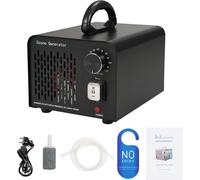 Générateur O3 2 en 1 avec mode air et eau, ioniseur, purificateur d'air pour la maison, la voiture, le bureau, le garage, la fumée et les animaux domestiques
