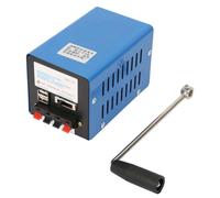 Générateur portable à manivelle haute performance, dynamo de secours avec recharge USB