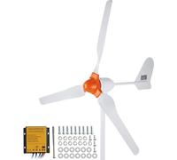 Générateur pour éolienne, 800W, 12V - 3 pales avec régulateur MPPT - Vitesse de démarrage : 2,5 m/s - Idéal pour la maison, la ferme ou le bateau