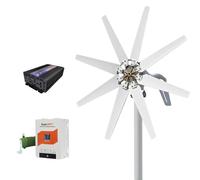 Générateur pour éolienne, haut rendement, conception durable, système autonome 1-c, 1000 W-c, 24 V-a