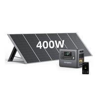 Générateur solaire - AFERIY - 2400W - Panneau pliable 400W - LiFePO4 2048Wh - Onduleur MPPT IP65