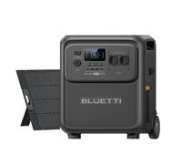 Générateur solaire BLUETTI Elite 400 avec panneau solaire de 350 W, batterie LiFePO4 de 3 840 Wh, batterie de secours haute capacité et roulettes, pour la maison et les camping-cars
