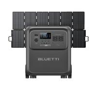 Générateur solaire BLUETTI Elite 400 avec panneau solaire de 500 W, batterie LiFePO4 de 3 840 Wh, batterie de secours haute capacité et roulettes, pour la maison et les camping-cars