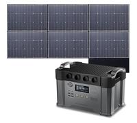 générateur solaire - Centrale électrique ALLPOWERS S2000 Pro 2400 W avec panneau solaire 600 W