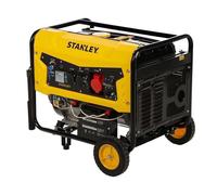 Générateur synchrone triphasé 6 kW 2 x 230V~shuko / 1 x 400V 3~ STANLEY - SG