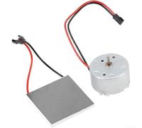 Générateur Thermoélectrique pour Cheminée à pour bois - Kit Moteur Ventilateur 40x40mm Conversion Chaleur Électricité Poêle Insert(500)