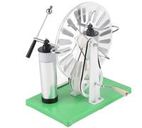Générateur Wimshurst Premium Machine Statique Expérience de Physique Générateur d'électricité à Induction électrostatique Performance Améliorée avec Poignée Isolée Capacité