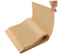 Generchin 100 Pièces de Feuilles de Papier Sulfurisé pour la Cuisson, Papier Sulfurisé Prédécoupé, Papier de Cuisson Non Enroulé, Résistant à la Chaleur, Papier Ciré 40 X 30 Cm.