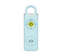 Generchin Alarme de Sécurité Personnelle 130 DB avec Lampe de Poche LED, Sirène d'urgence Portable pour Femmes, Enfants et Personnes Âgées, Appel Anti-Vol B.