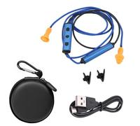 Generchin Bouchons d'oreilles sans Fil, Kit D'Écouteurs Bluetooth, Protection Auditive, Microphone à Réduction de Bruit pour Chantiers Bruyants.