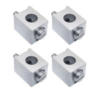 Generchin Disjoncteur 4 Pièces 4-2/0 Kit de Cosses Neutres Cosses de Mise à la Terre en Aluminium Adaptées Aux Connexions Électriques
