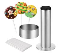 Generchin Ensemble de Moisissures à Gâteau avec Pusteur Circle Kit de Moule à Gâteau pour, Anniversaires, Mariages de Desserts Professionnels