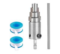 Generchin Extracteur de Tuyaux et Vannes - Usage électrique ou manuel | Se connecte à une perceuse pour une extraction puissante ou se tourne manuellement avec une clé pour les espaces restreints.