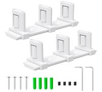 Generchin Guide Gain d'Espace Facile Installation | Réglages indépendants des rouleaux assurent un alignement parfait et empêchent frottements; matériaux anti-.