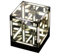 Generchin Lampe de Nuit 4D Spatial Extérieur Sécurité Rechargeable | Solution d’éclairage polyvalente et sûre, avec accessoires de batterie et recharge facile.
