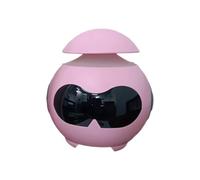 Generchin Lampe de Nuit LED avec Horloge Numérique D'Alerte, Haut-Parleur Bluetooth, Lampe Musicale Dimmable, Lampe de Chevet Tactile C