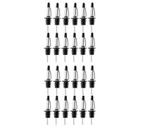 Generchin Pack de 24 Verseurs en Acier Inoxydable avec Embouts Coniques Adaptés à la Plupart des Bouteilles Classiques, Hygiéniques et Lavables au Lave-Vaisselle.