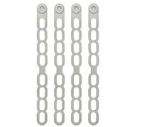 Generchin Pot Lid Strap - Silicone Universal Holder, 4-Pack, Gray, Kitchen | Discrete gray color blends with any kitchen decor; keeps cabinets tidy while preserving a minimalist style for everyday use.