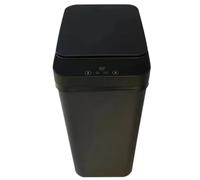Generchin Poubelle de Salle de Bain sans Contact 12L avec Capteur de Mouvement Automatique, Poubelle Électrique pour Cuisine, Salon, Camping-Car A