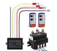 Generchin Relais Contacteur Treuil 12 V 250 A - Télécommande Sans Fil 50 m | Antenne intégrée avec portée de télécommande jusqu’à 50 m; voyant indiquant l’état d’utilisation.